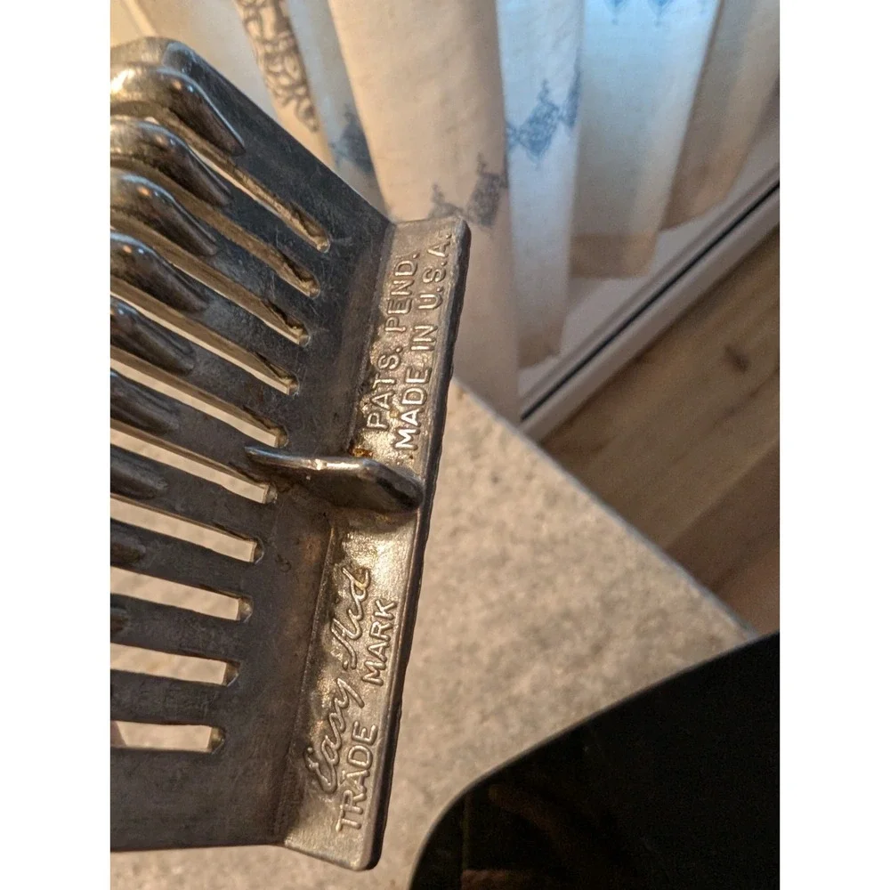 Vintage Kitchen item:  EASY AID metal Hard Boiled Egg Slicer - Patent pending